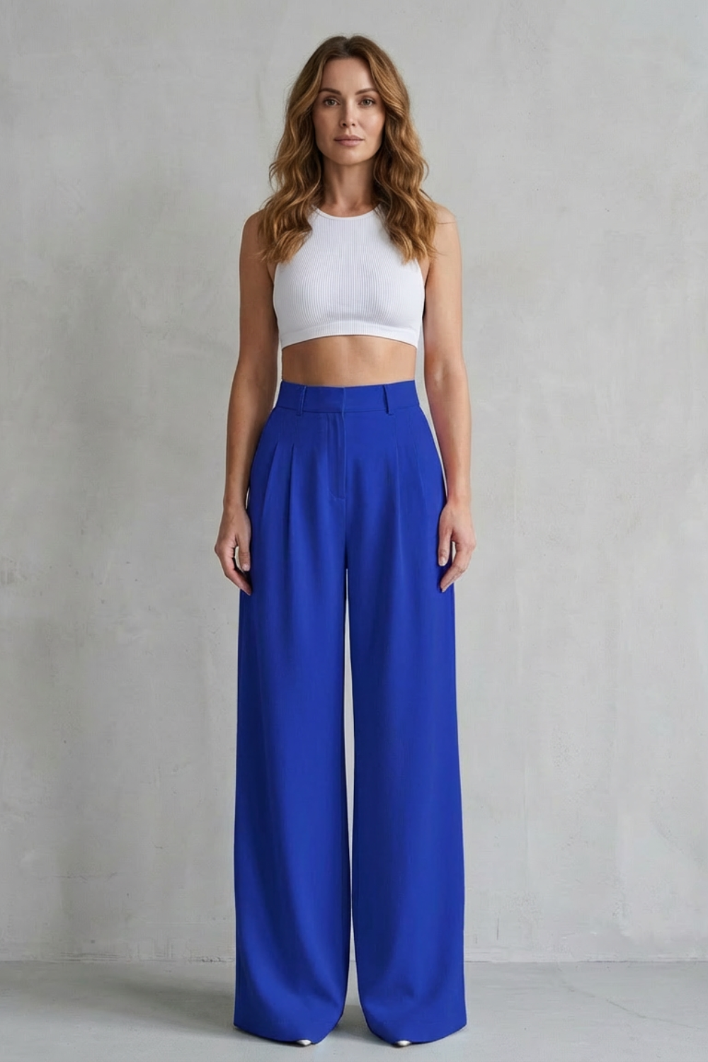 Women's wide leg trousers – The Quintessa by Huna – view 20