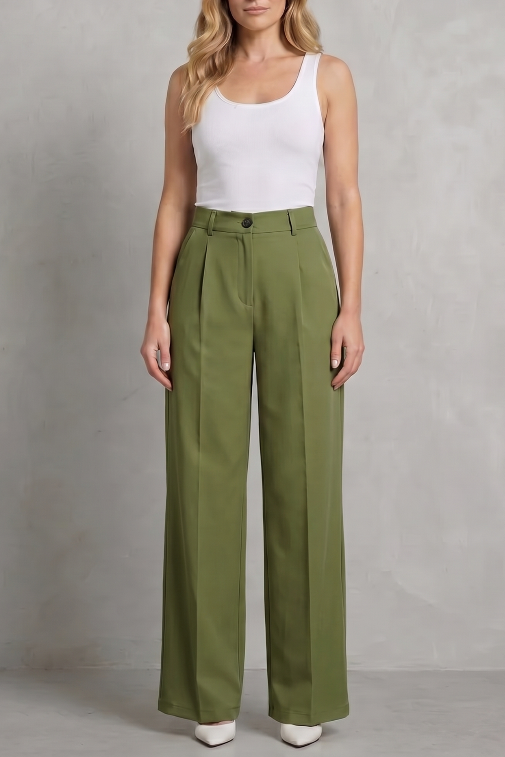 Women's straight leg trousers – The Seraphinae by Huna – view 7