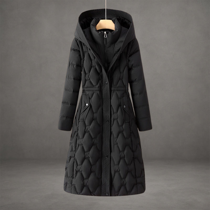 The Elowisse by Huna - women's longline hooded padded coat - product image 4
