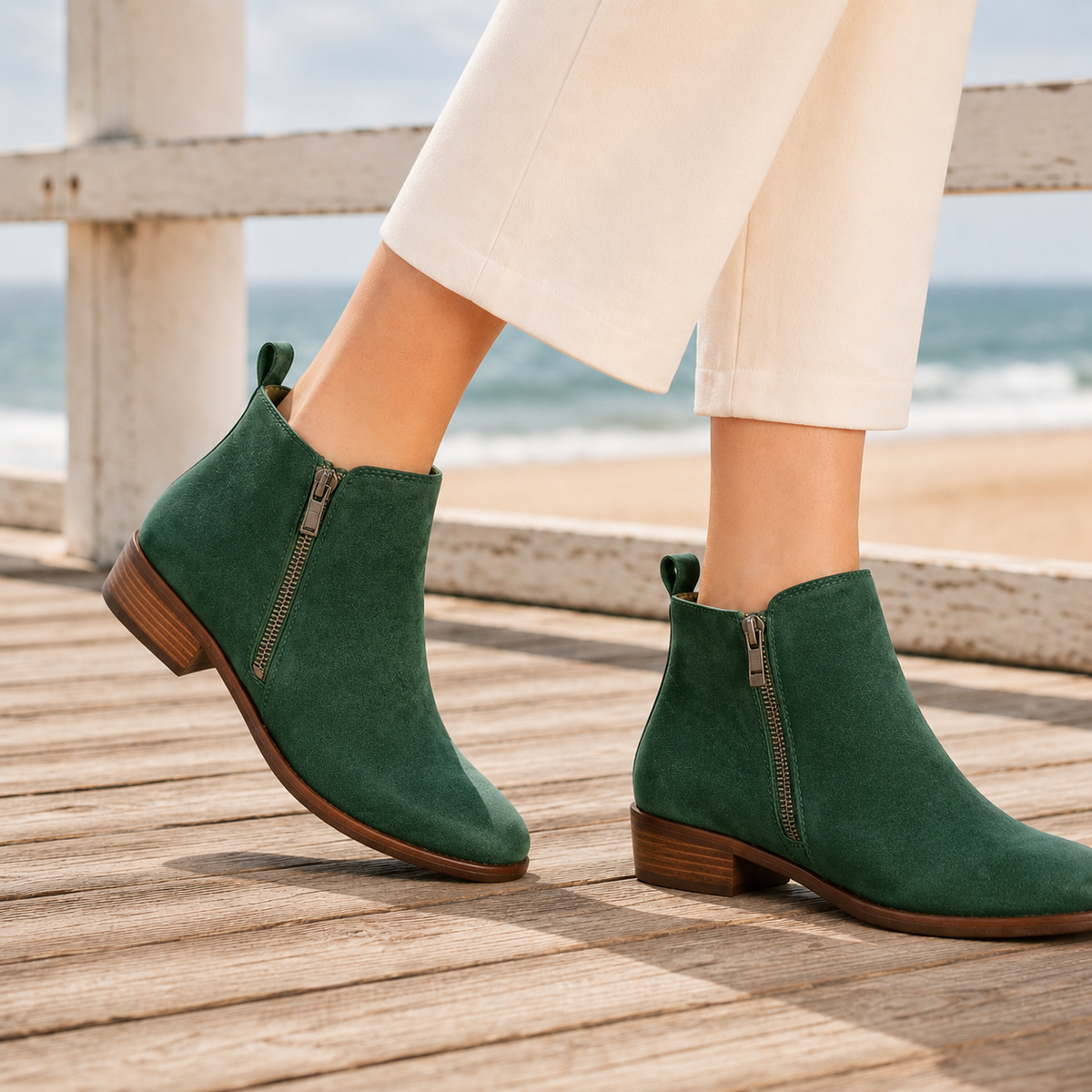 Women's Comfort Ankle Boots UK – cushioned everyday fit, view 7