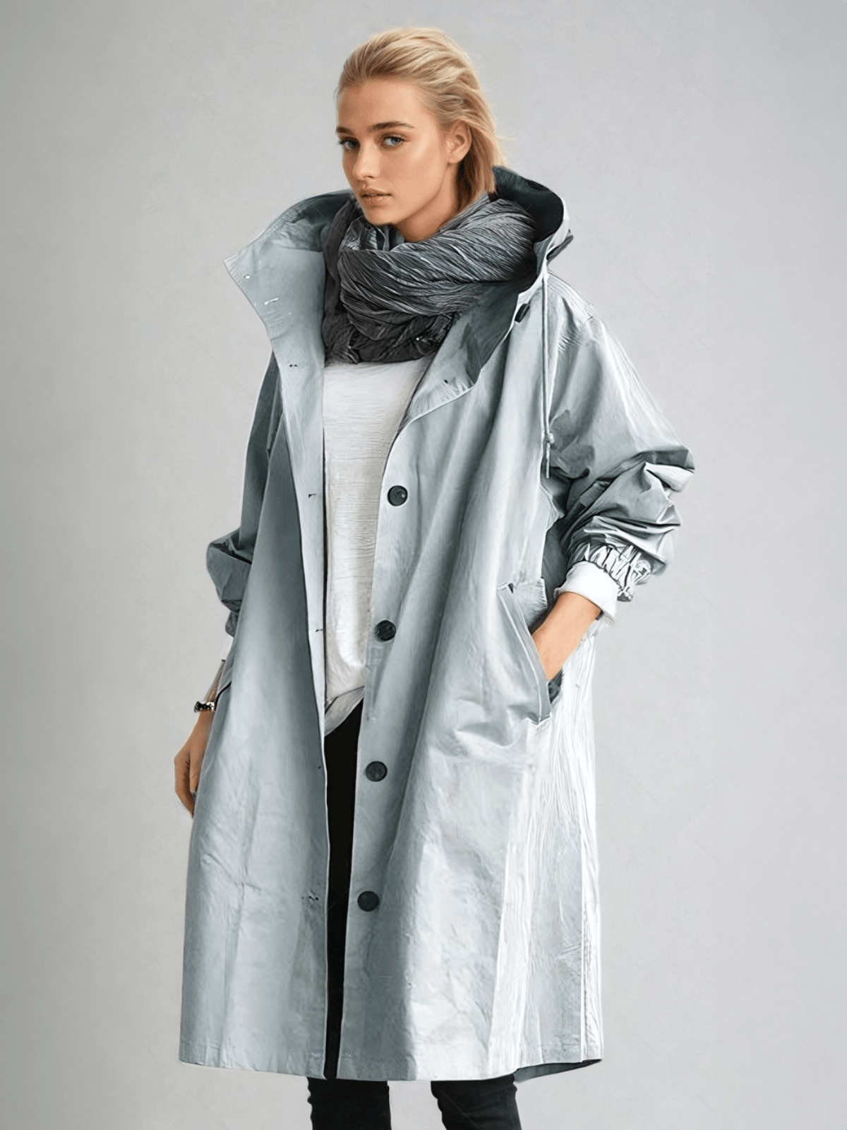 The Cerynne by Huna - women's water repellent trench coat - product image 5