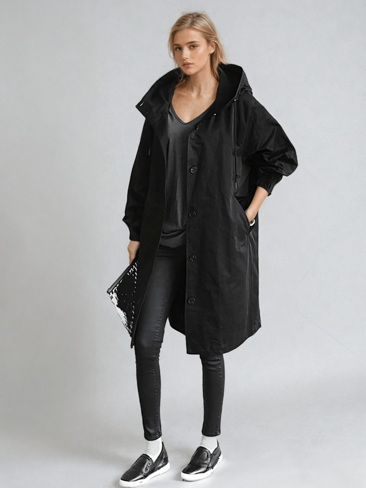 The Cerynne by Huna - women's water repellent trench coat - product image 2