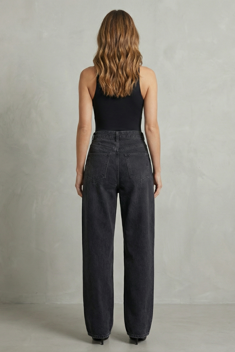 Women's Straight Leg Jeans – The Undomielle, view 4