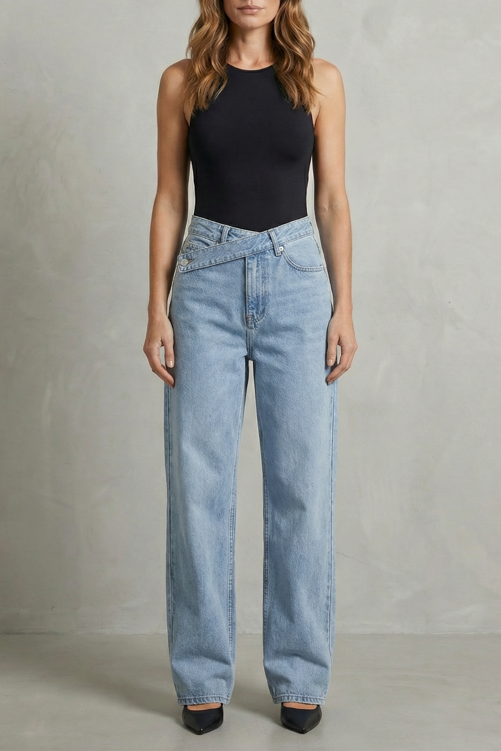 Women's Straight Leg Jeans – The Undomielle, view 5