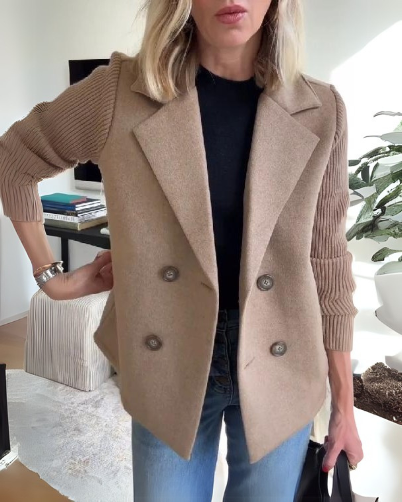 Women's Casual Blazer – Neutral Lightweight | The Adelaide | Huna