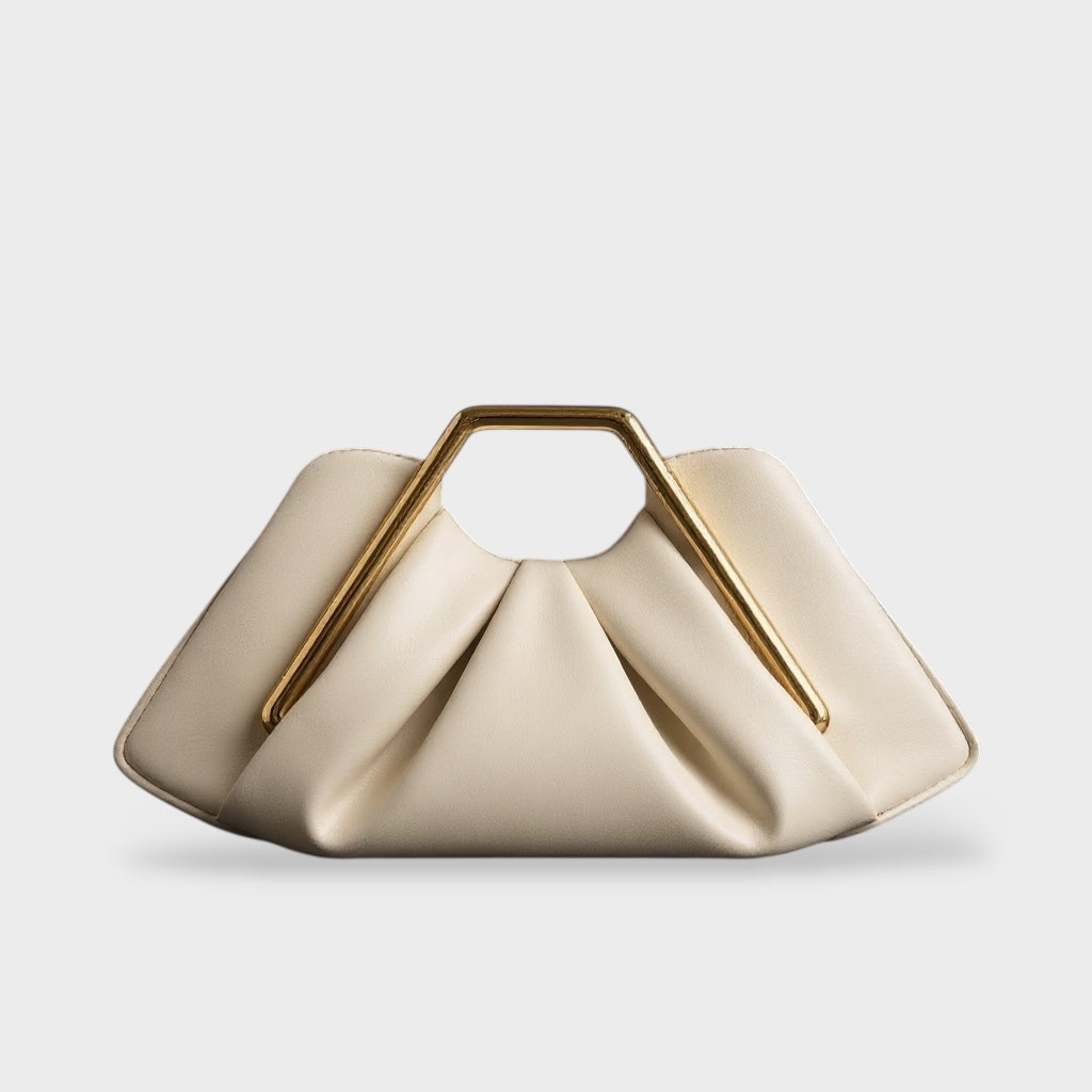 The Honoria-Anne by Huna - women's folded faux leather clutch bag - product image 6