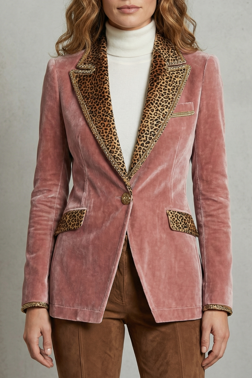 Women's Velvet Blazer – The Melusette, view 1