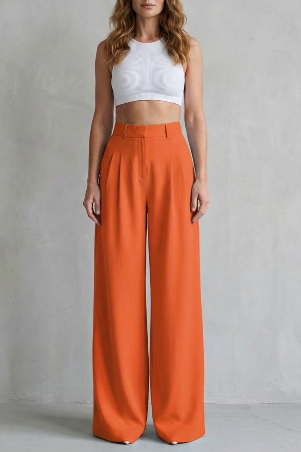 Women's wide leg trousers – The Quintessa by Huna – view 13