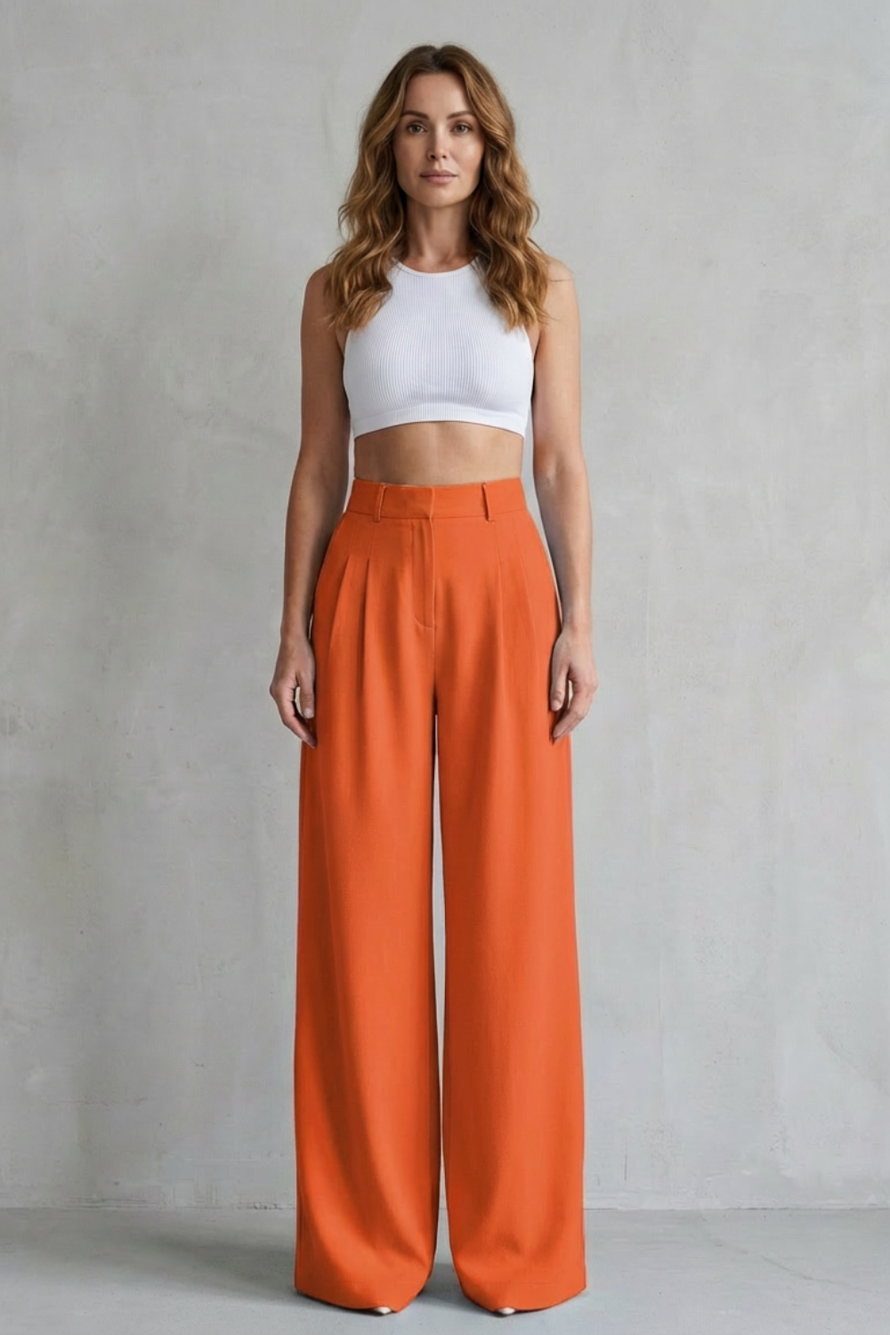 Women's wide leg trousers – The Quintessa by Huna – view 14