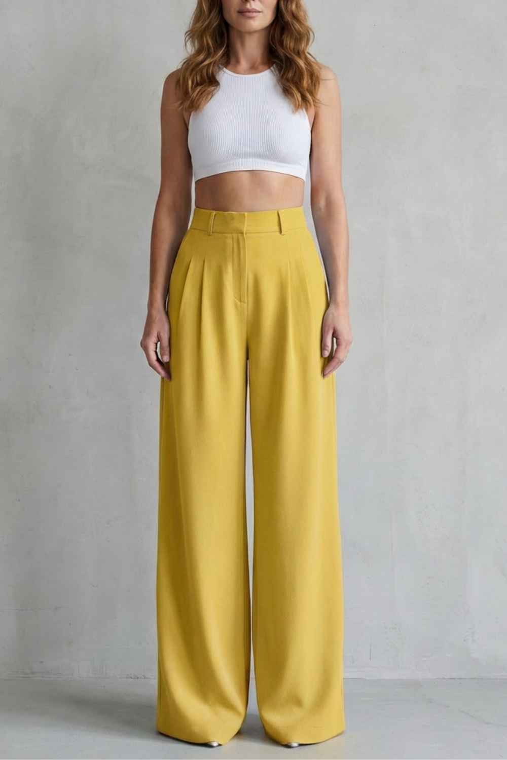 Women's wide leg trousers – The Quintessa by Huna – view 17