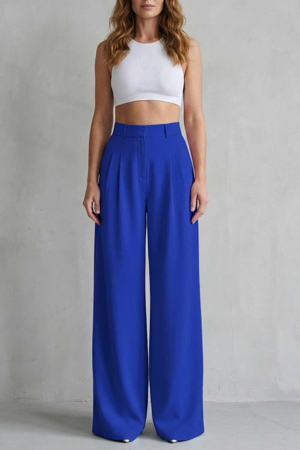 Women's wide leg trousers – The Quintessa by Huna – view 19