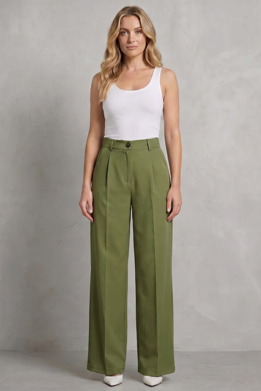 Women's straight leg trousers – The Seraphinae by Huna – view 8