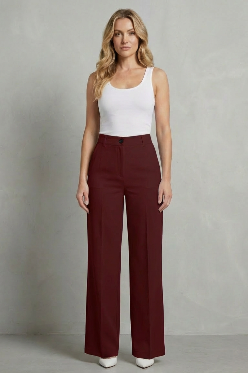Women's straight leg trousers – The Seraphinae by Huna – view 10