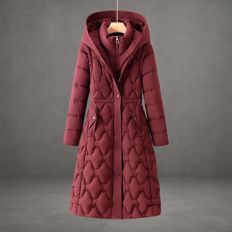 The Elowisse by Huna - women's longline hooded padded coat - product image 1