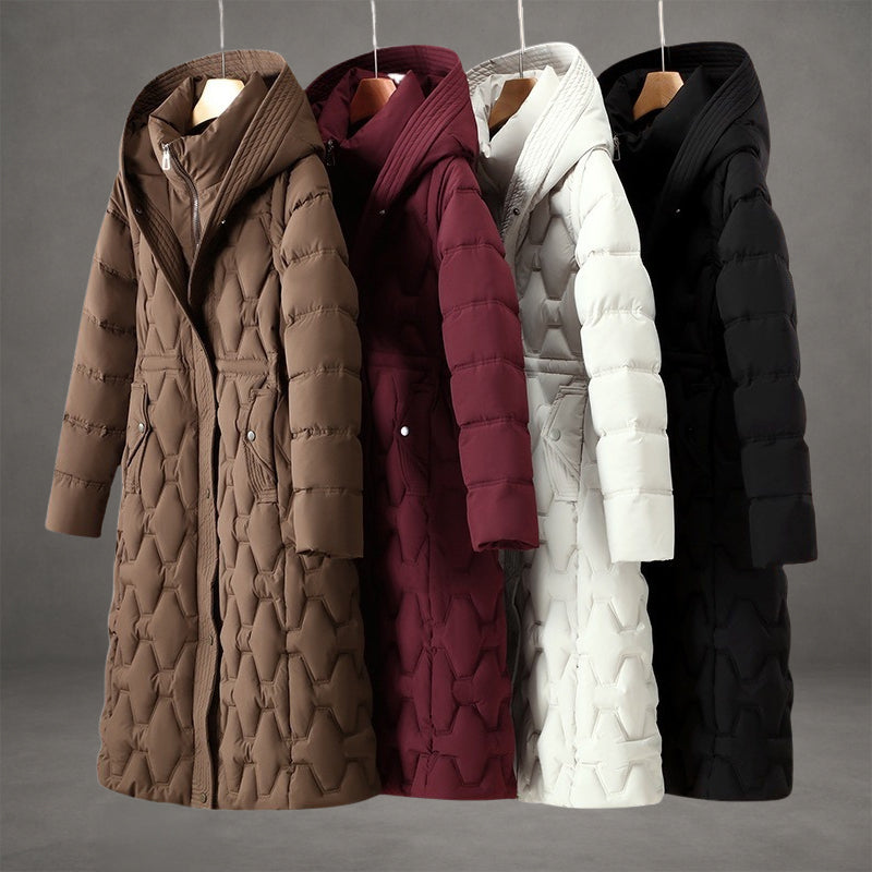 The Elowisse by Huna - women's longline hooded padded coat - product image 9