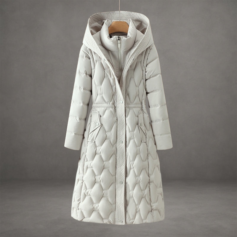 The Elowisse by Huna - women's longline hooded padded coat - product image 2