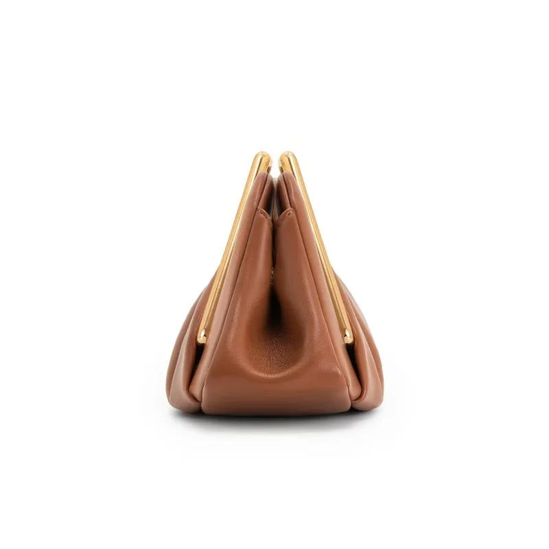 The Honoria-Anne by Huna - women's folded faux leather clutch bag - product image 5