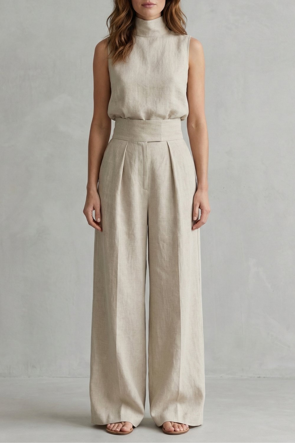 Women's Wide Leg Trouser Set – The Winifrine, view 1