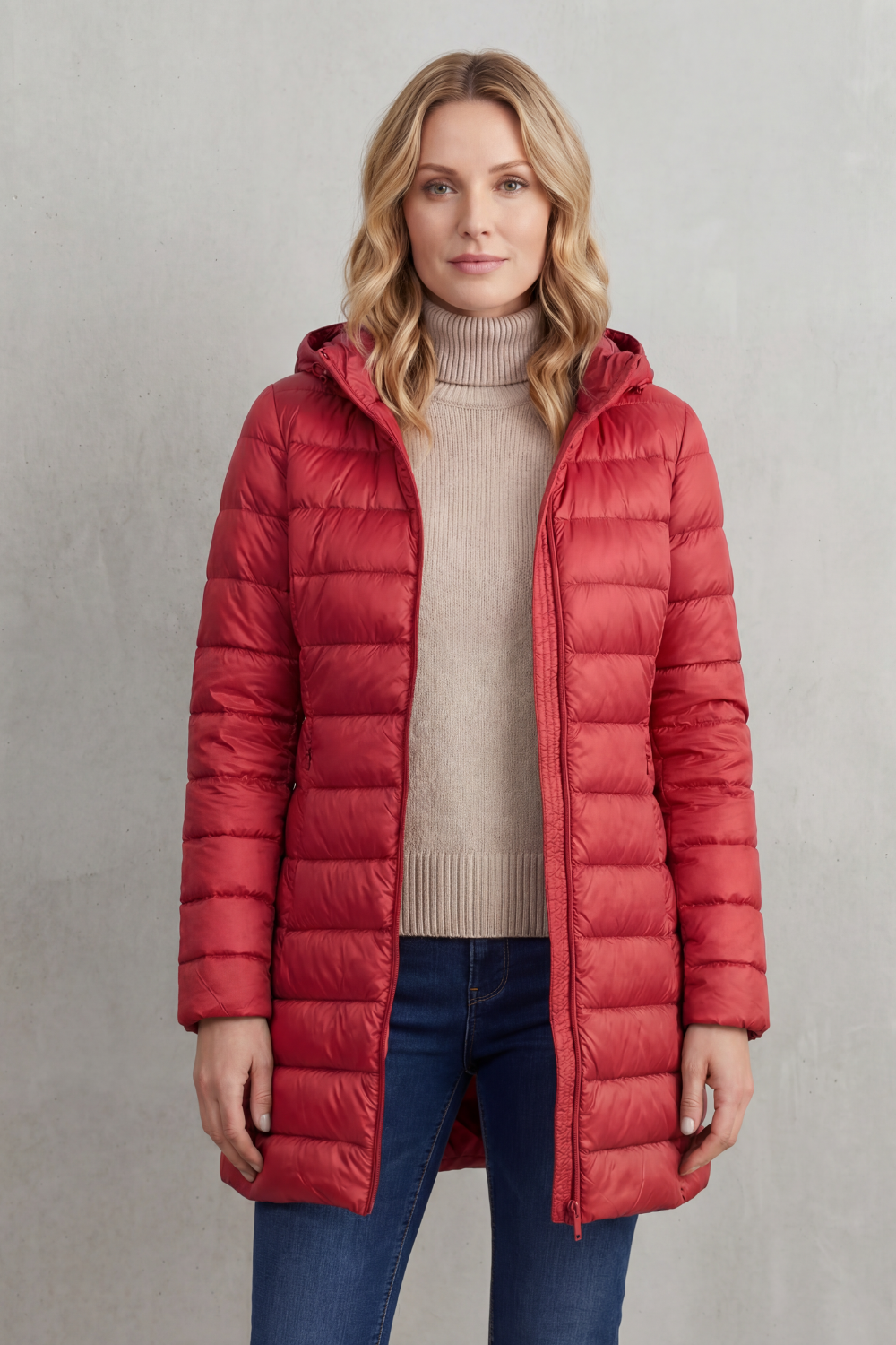 Women's Lightweight Down Jacket – The Jonquille, view 18
