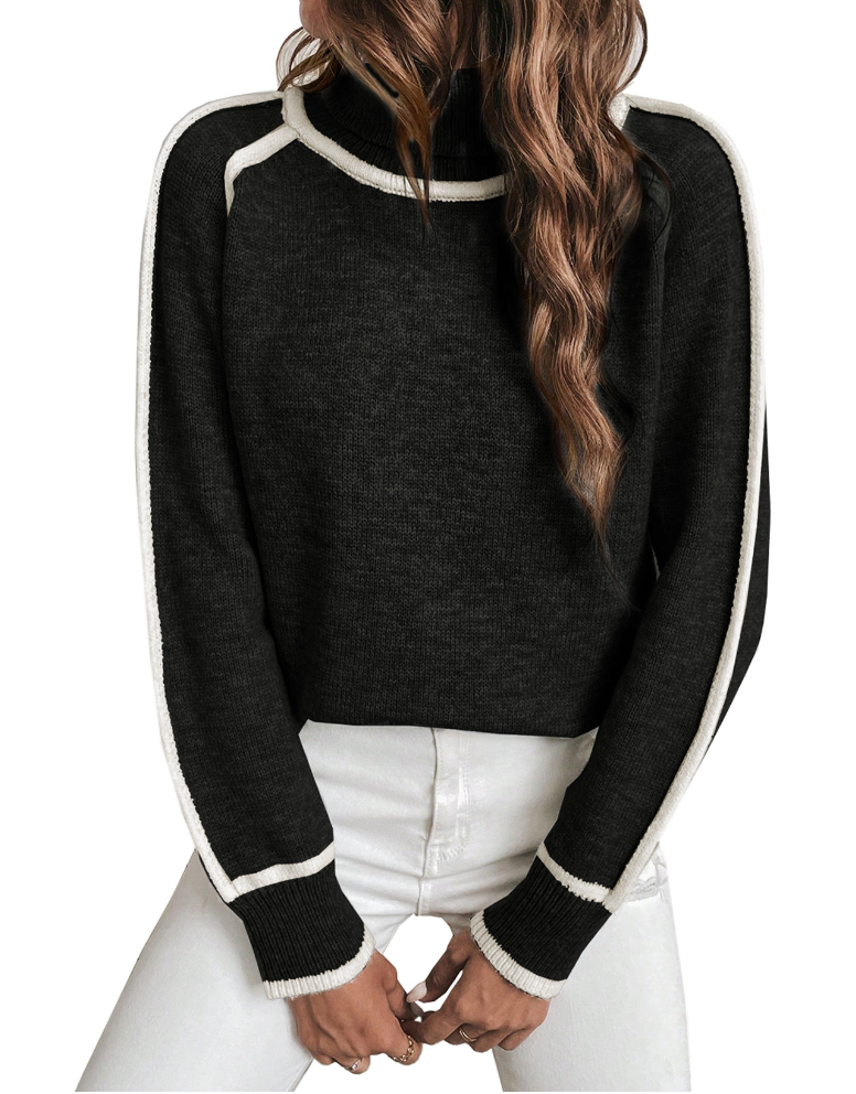 Women's Turtleneck Jumper UK – cosy knit, view 6