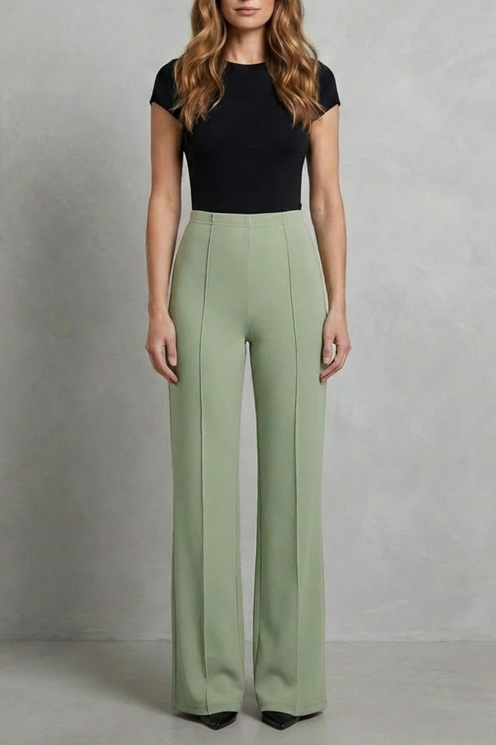 Women's high waist trousers – The Roselind by Huna – view 9