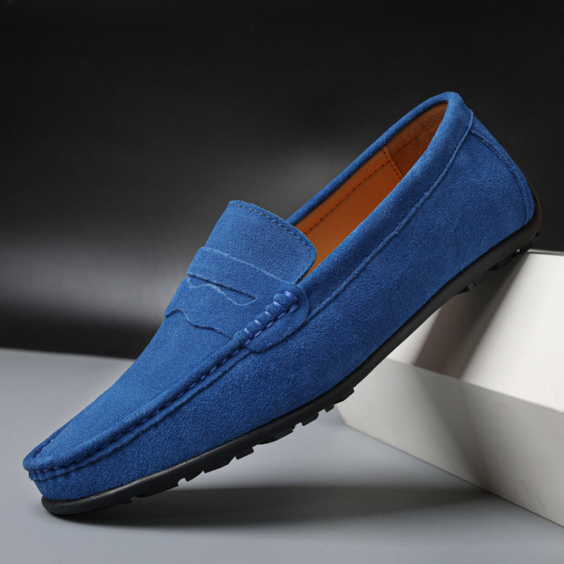Women's Suede Loafers UK – classic slip on, view 7