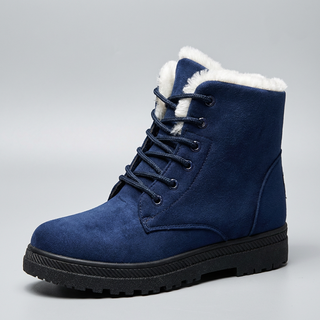 Women's Leather Ankle Boots UK – everyday side zip, view 2