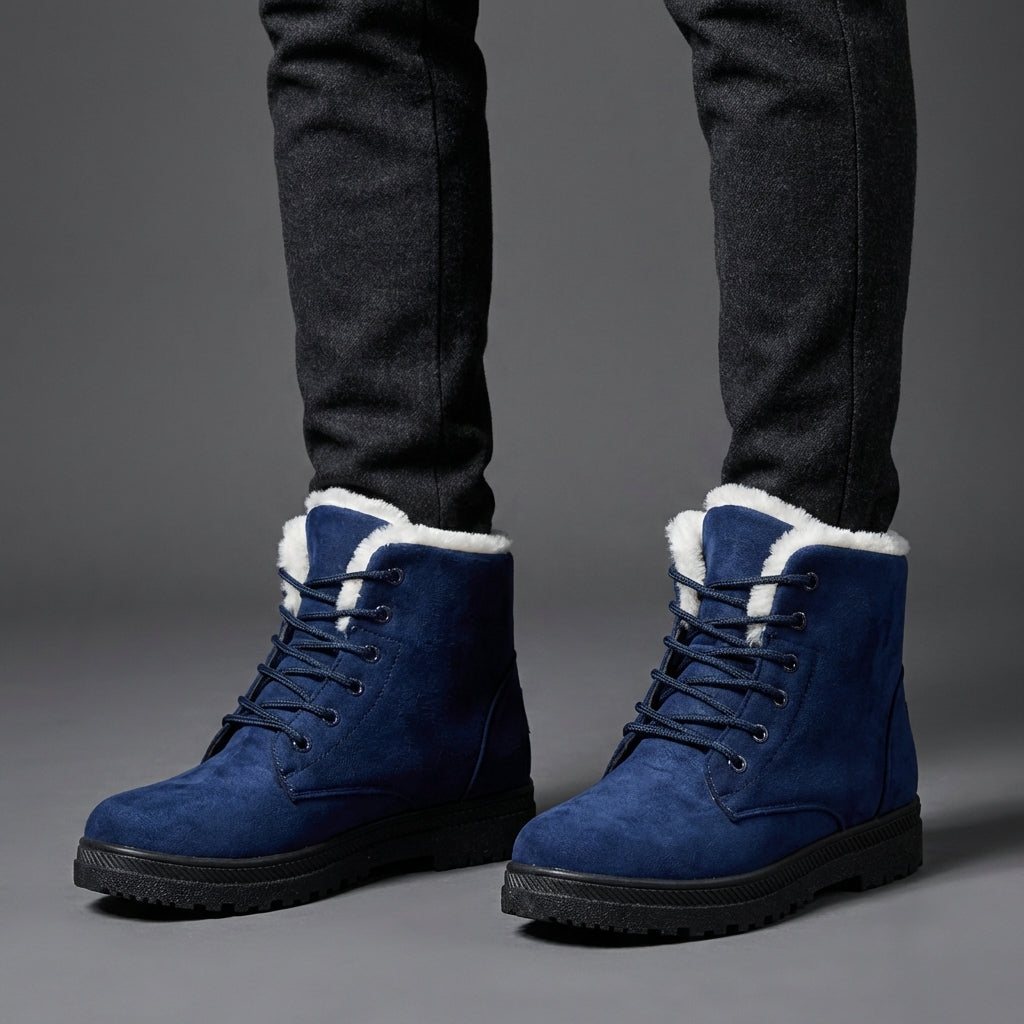 Women's Leather Ankle Boots UK – everyday side zip, view 8