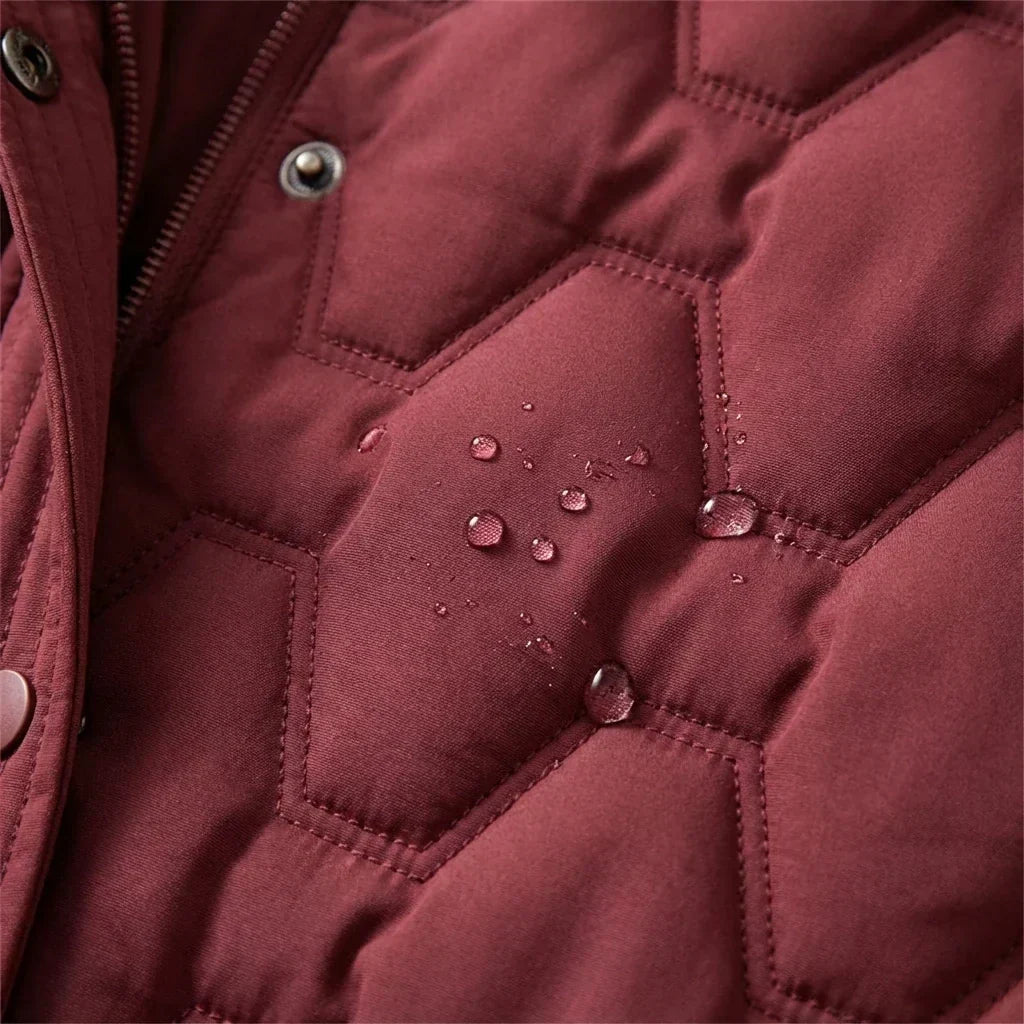 The Elowisse by Huna - women's longline hooded padded coat - product image 5