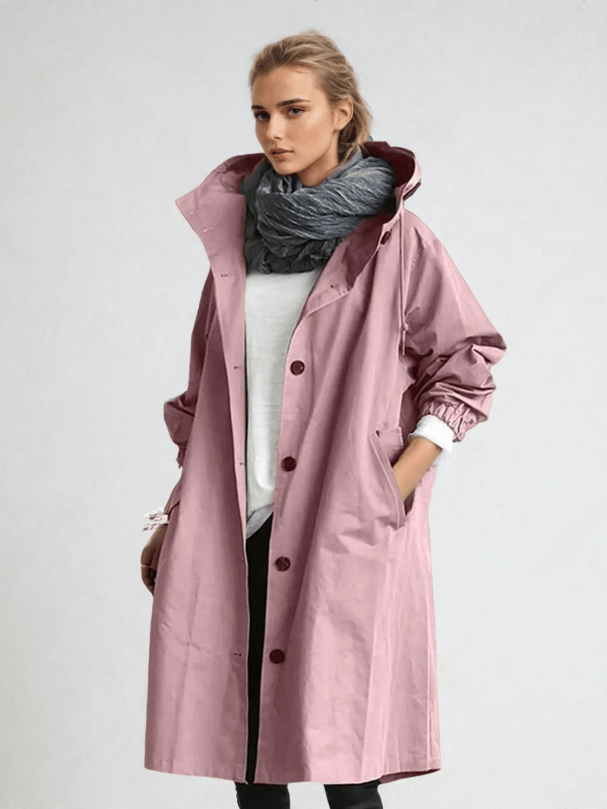 The Cerynne by Huna - women's water repellent trench coat - product image 6