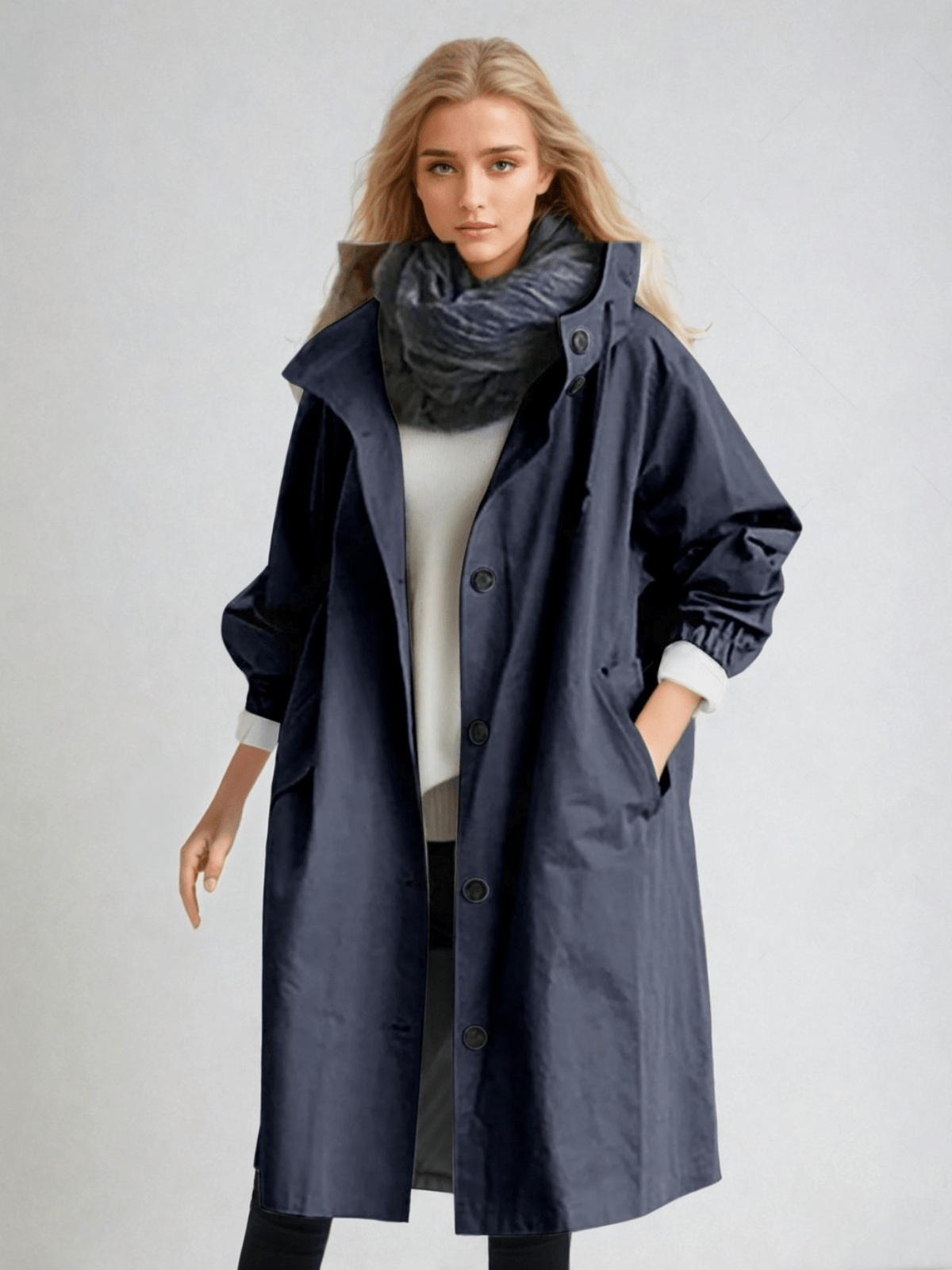 The Cerynne by Huna - women's water repellent trench coat - product image 4