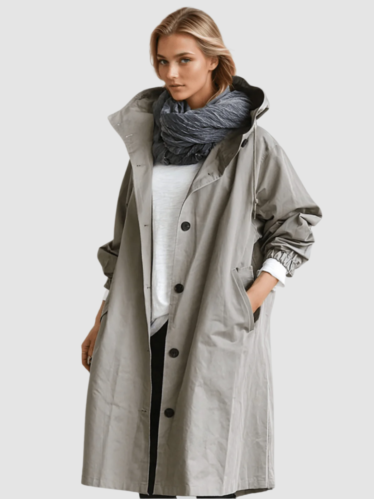 The Cerynne by Huna - women's water repellent trench coat - product image 1